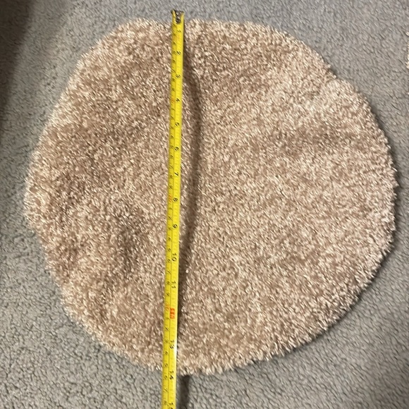 3 piece bath rug set, linen color - Picture 3 of 7